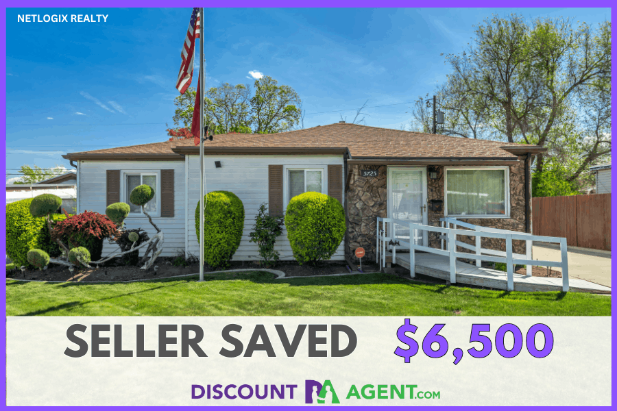 SOLD 1955 rambler in Hoffman Heights, Kearns UT &mdash; five-bedroom home sold with a 1.5% listing commission