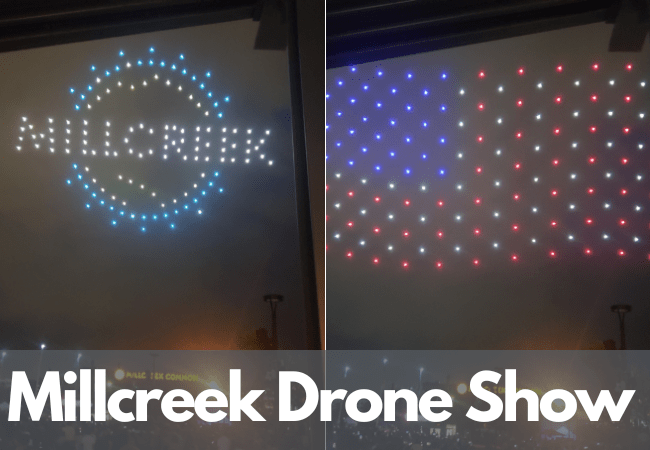 Millcreek Commons Drone Show